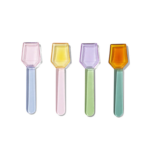 Reuseble Glass Spoon Set