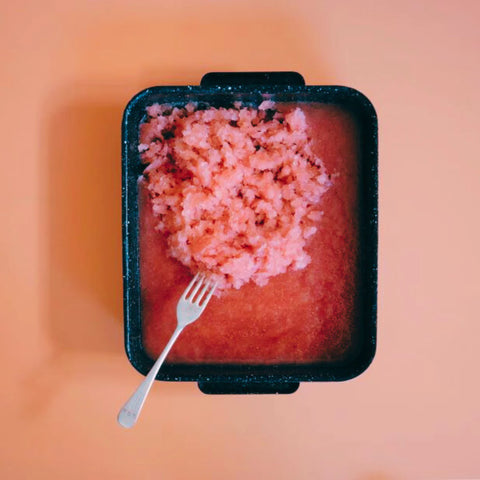 Frosties - Strawberry, Tarragon & Prosecco Granita